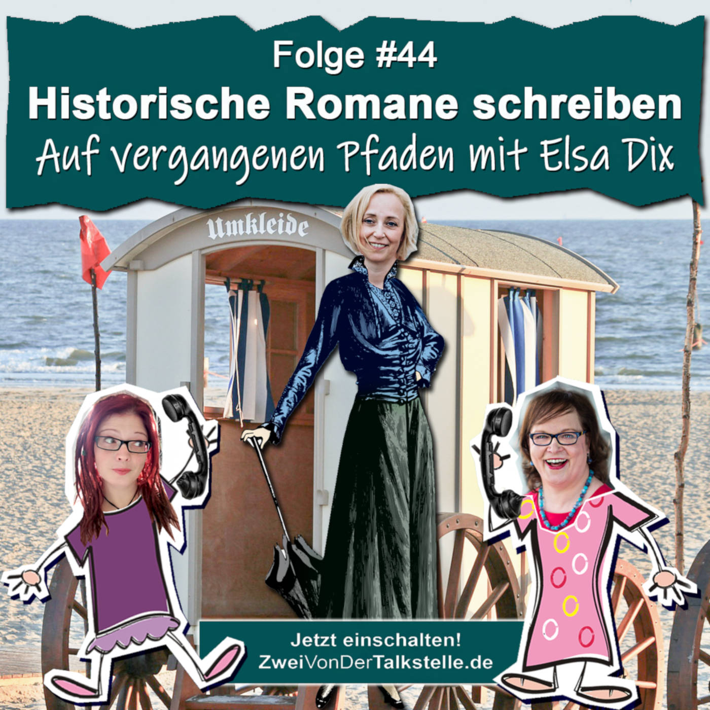 DZVDT 44 - Historische Romane schreiben: Auf vergangenen Pfaden mit Elsa Dix 