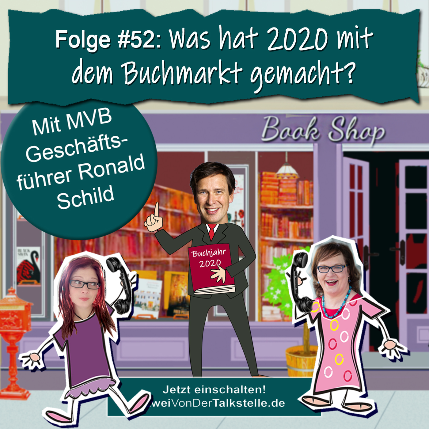 DZVDT 52 - Was hat 2020 mit dem Buchmarkt gemacht?