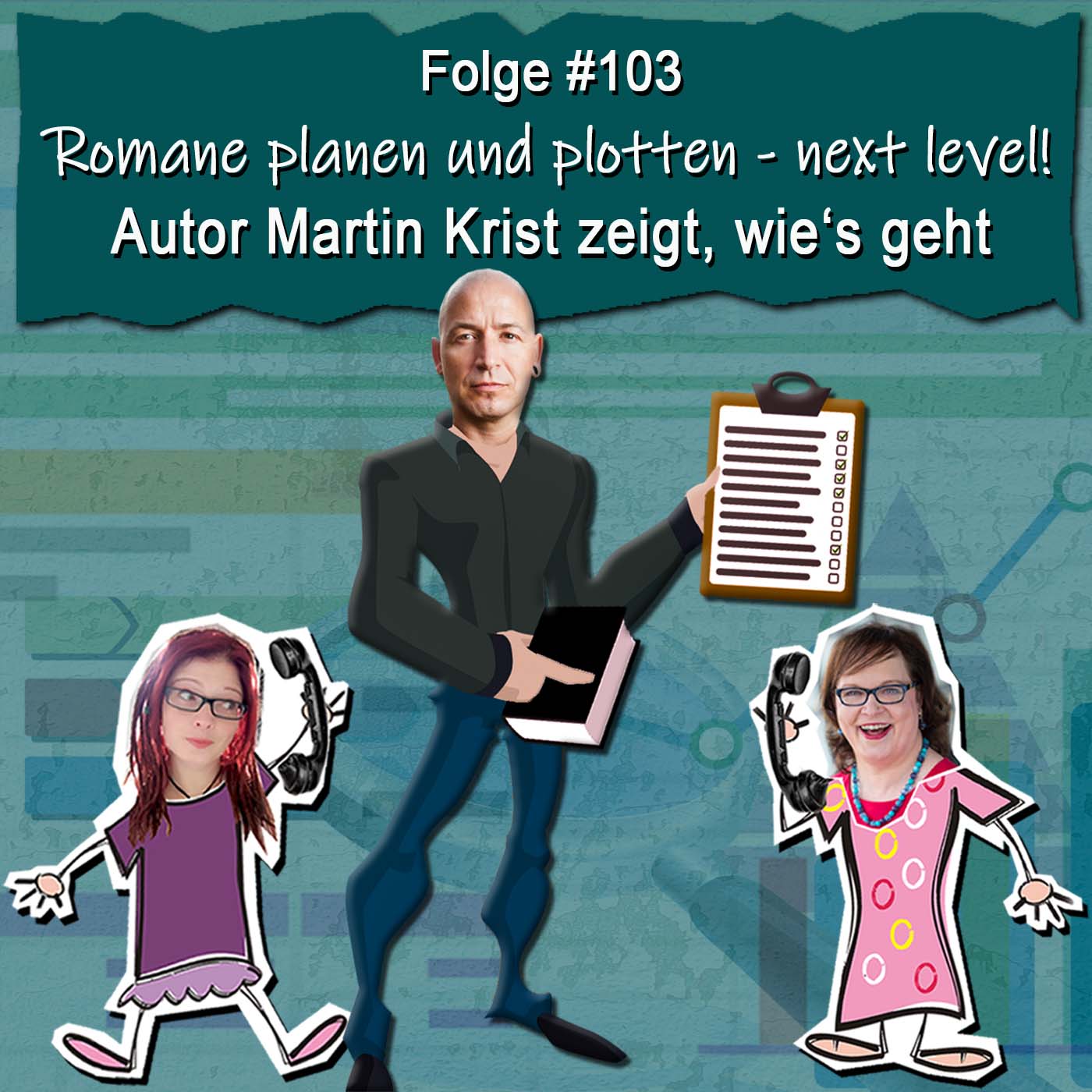 DZVDT 103 - Romane planen und plotten - next level! Autor Martin Krist zeigt, wie‘s geht