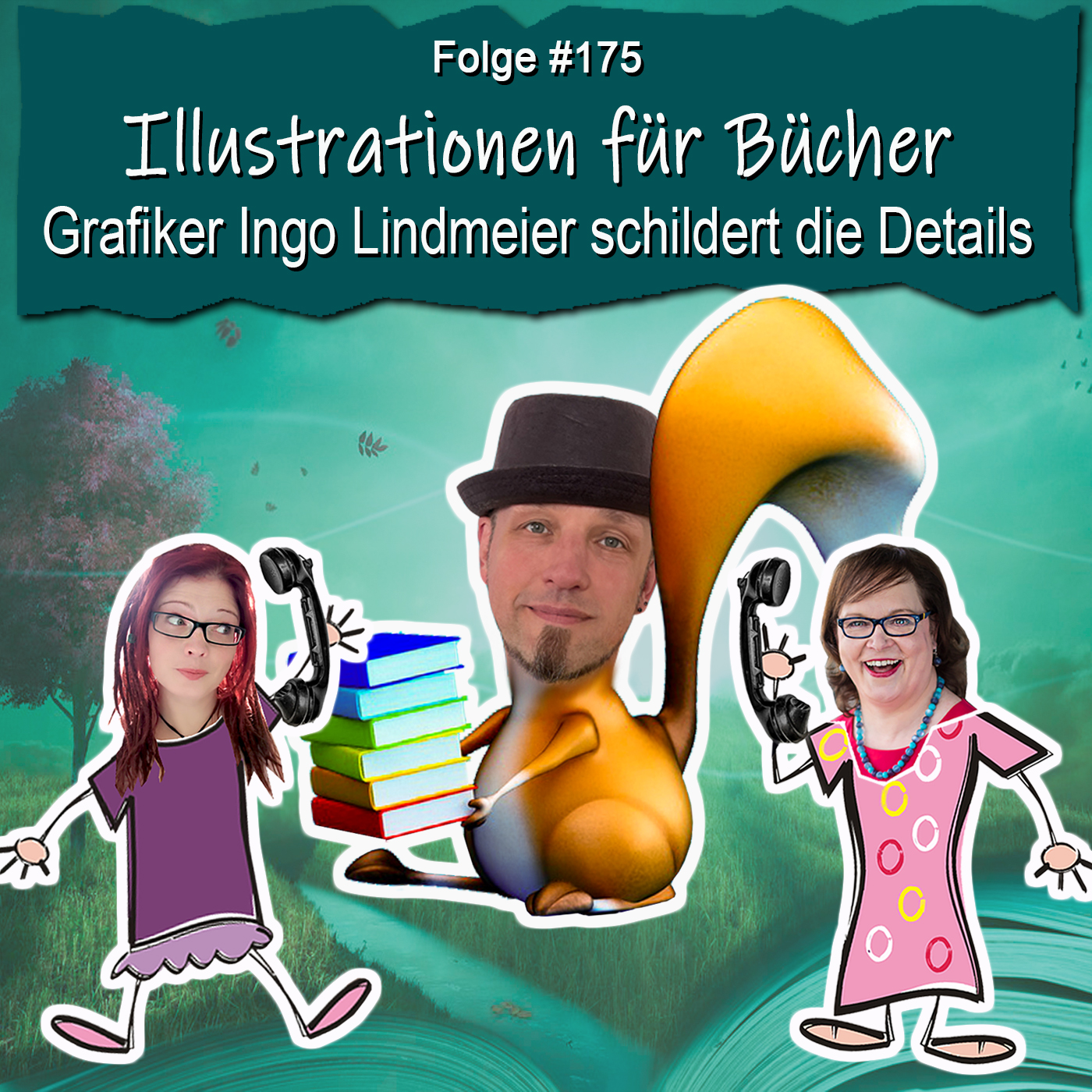 DZVDT 175 - Illustrationen für Bücher: Grafiker Ingo Lindmeier schildert die Details