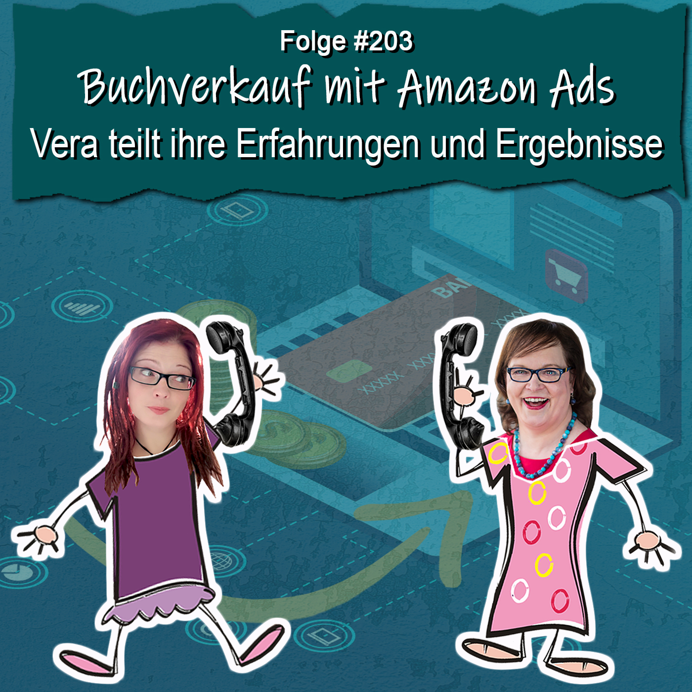 DZVDT 203 - Buchverkauf mit Amazon Ads: Vera teilt ihre Erfahrungen und Ergebnisse