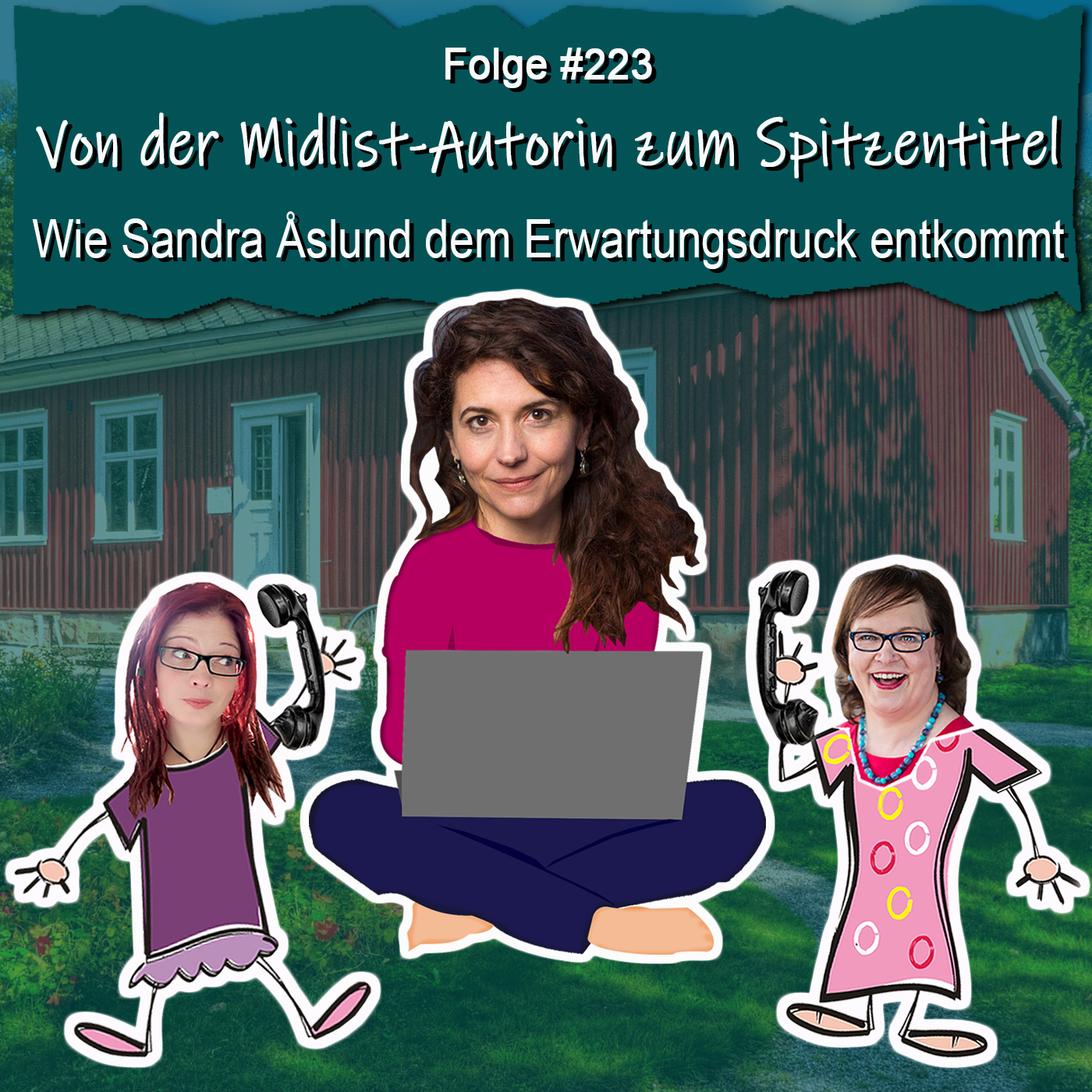 DZVDT 223 - Von der Midlist-Autorin zum Spitzentitel – Wie Sandra Åslund dem Erwartungsdruck entkommt