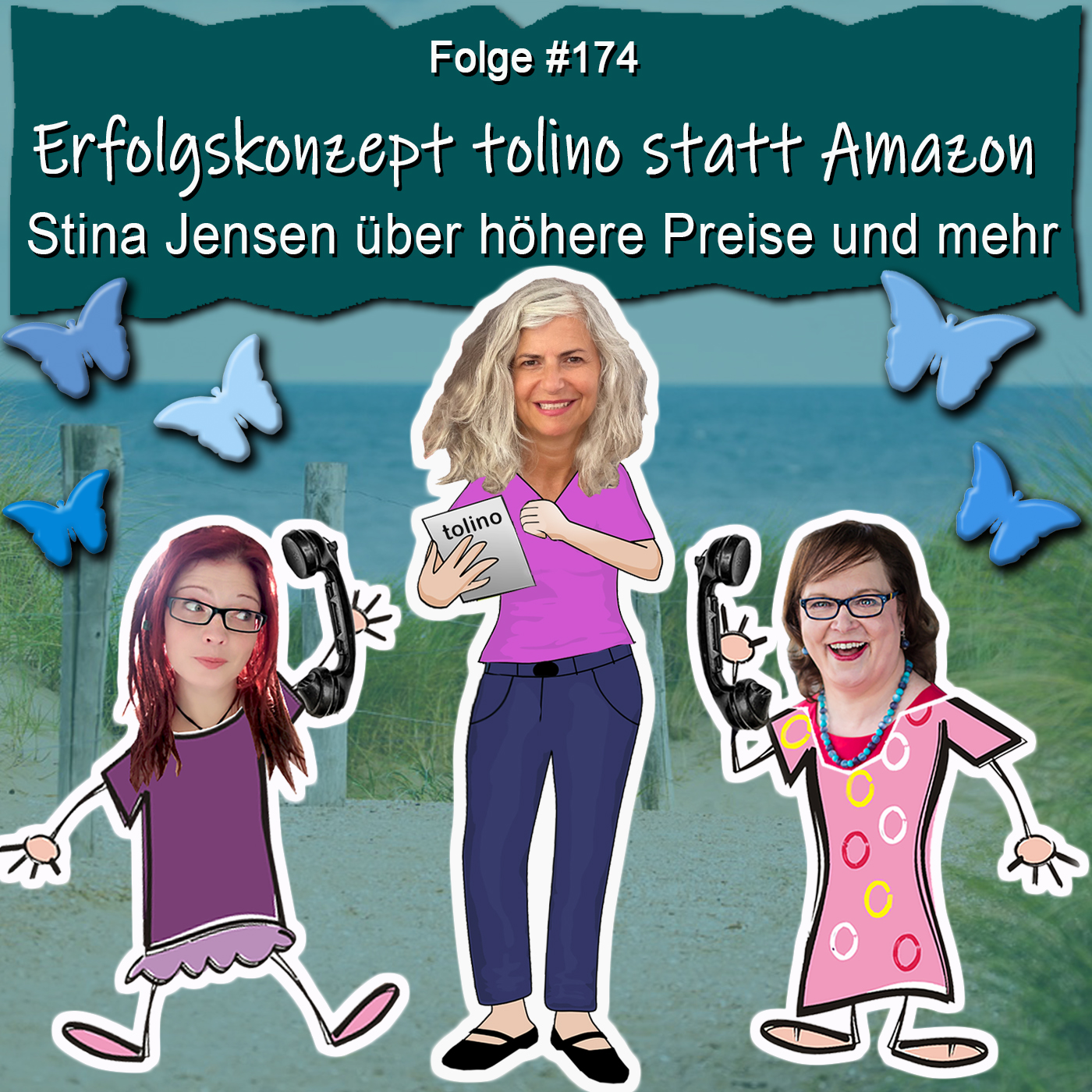 DZVDT 174 - Erfolgskonzept tolino statt Amazon: Stina Jensen über höhere Preise und mehr