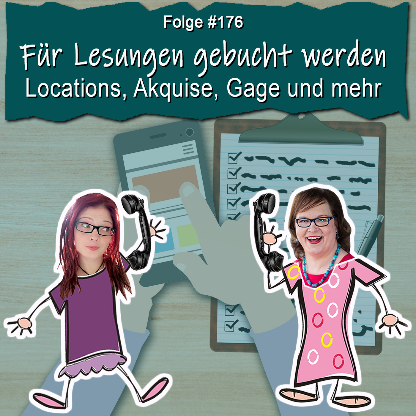 DZVDT 176 - Für Lesungen gebucht werden: Locations, Akquise, Gage und mehr