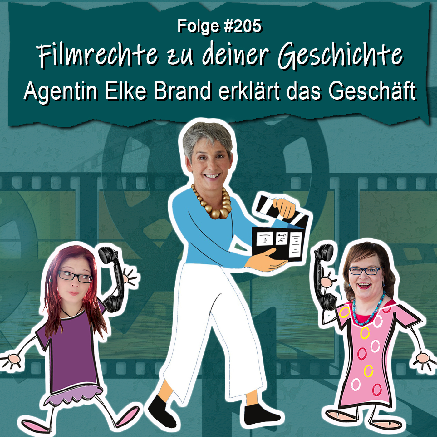 DZVDT 205 - Filmrechte zu deiner Geschichte - Agentin Elke Brand erklärt das Geschäft