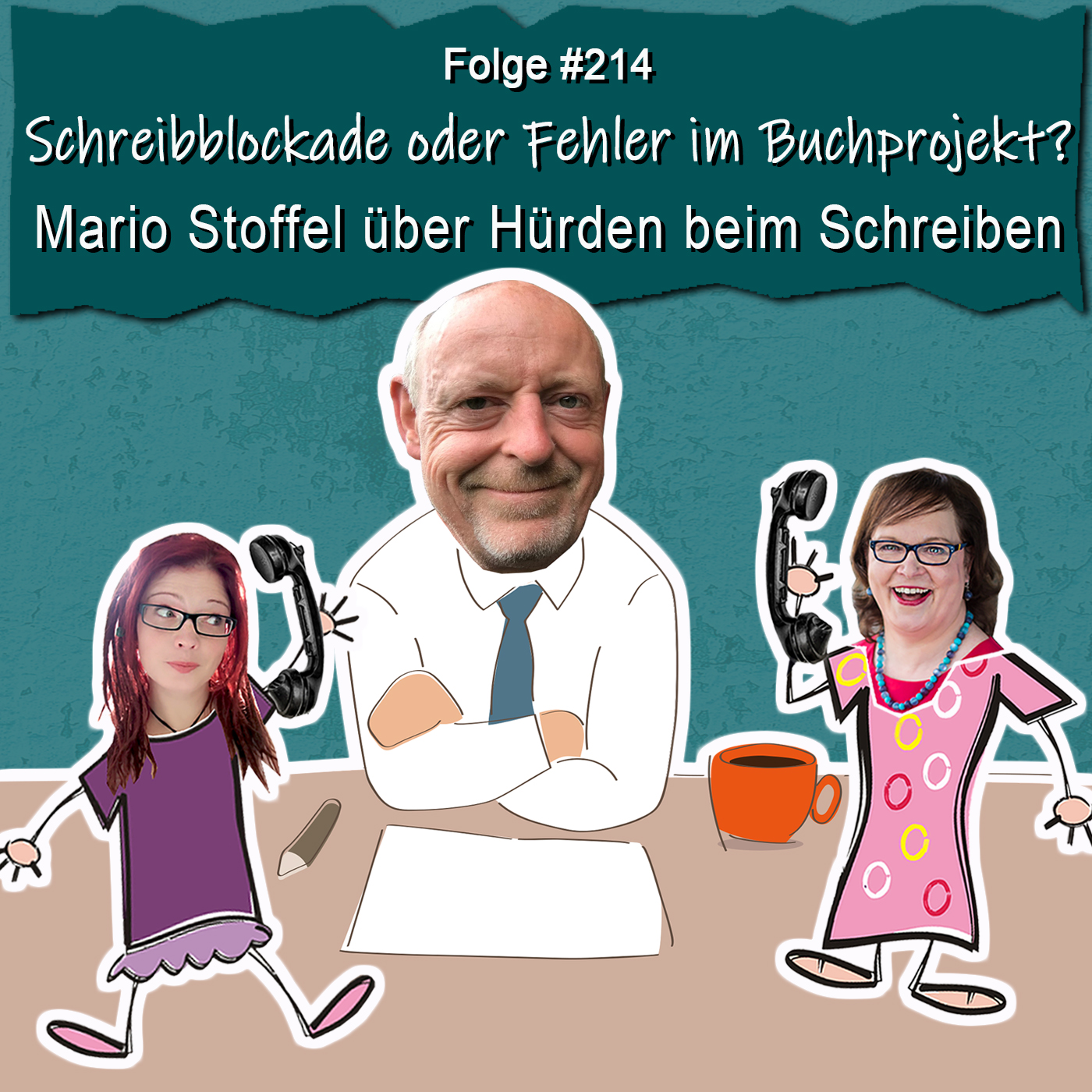 DZVDT 214 - Schreibblockade oder Fehler im Buchprojekt? Mario Stoffel über Hürden beim Schreiben