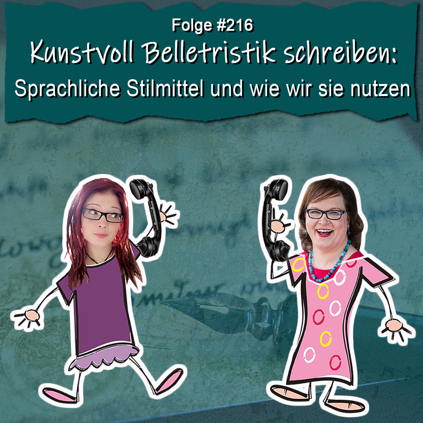 DZVDT 216 - Kunstvoll Belletristik schreiben: Sprachliche Stilmittel und wie wir sie nutzen