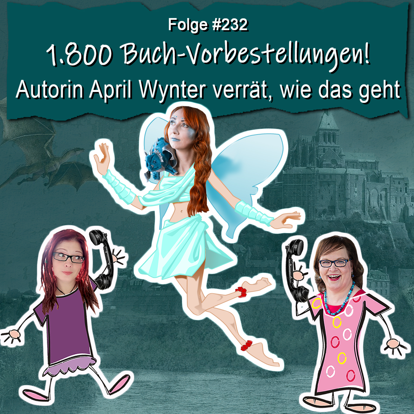 DZVDT 232 - 1.800 Buch-Vorbestellungen! Autorin April Wynter verrät, wie das geht
