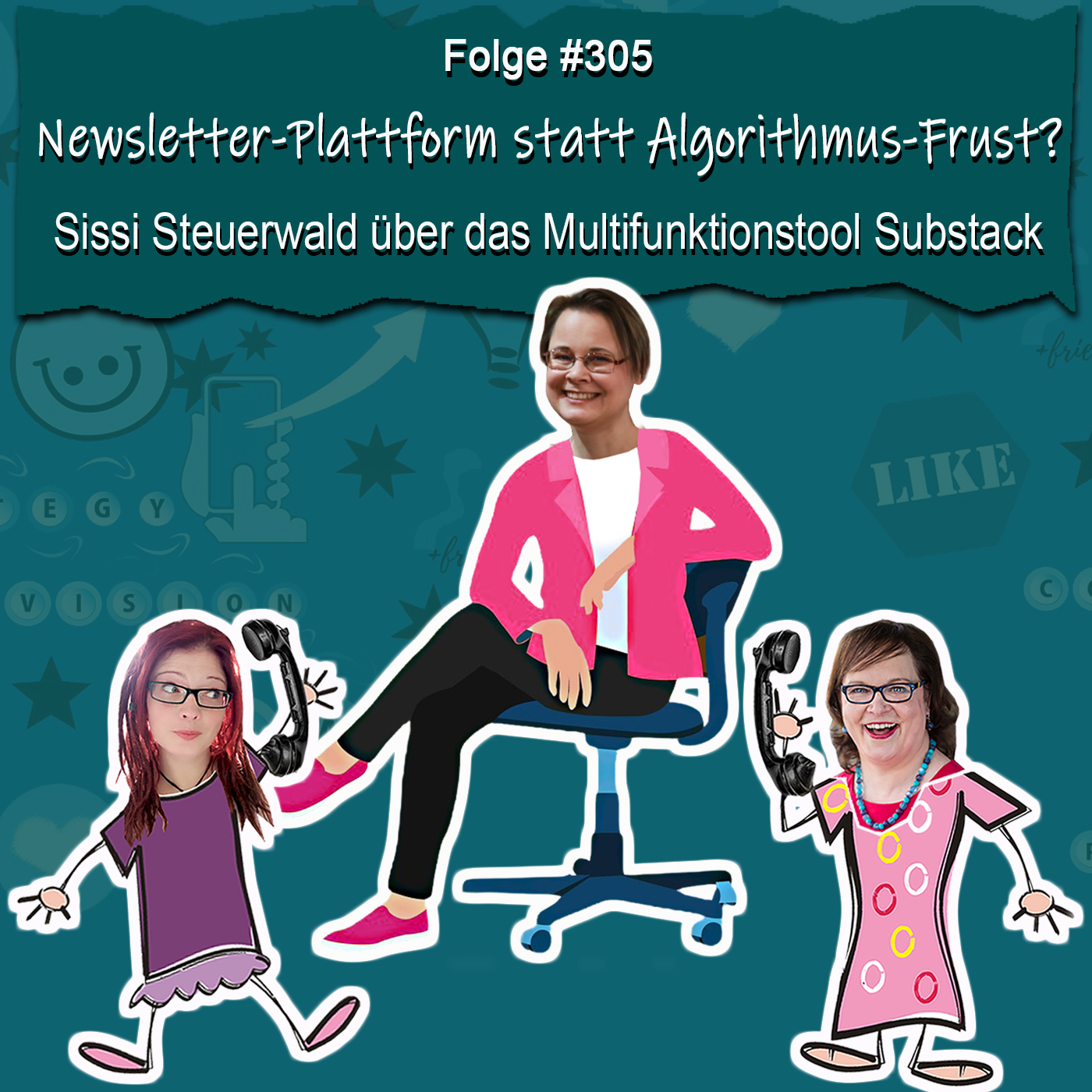 Newsletter-Plattform statt Algorithmus-Frust? Sissi Steuerwald über das Multifunktionstool Substack