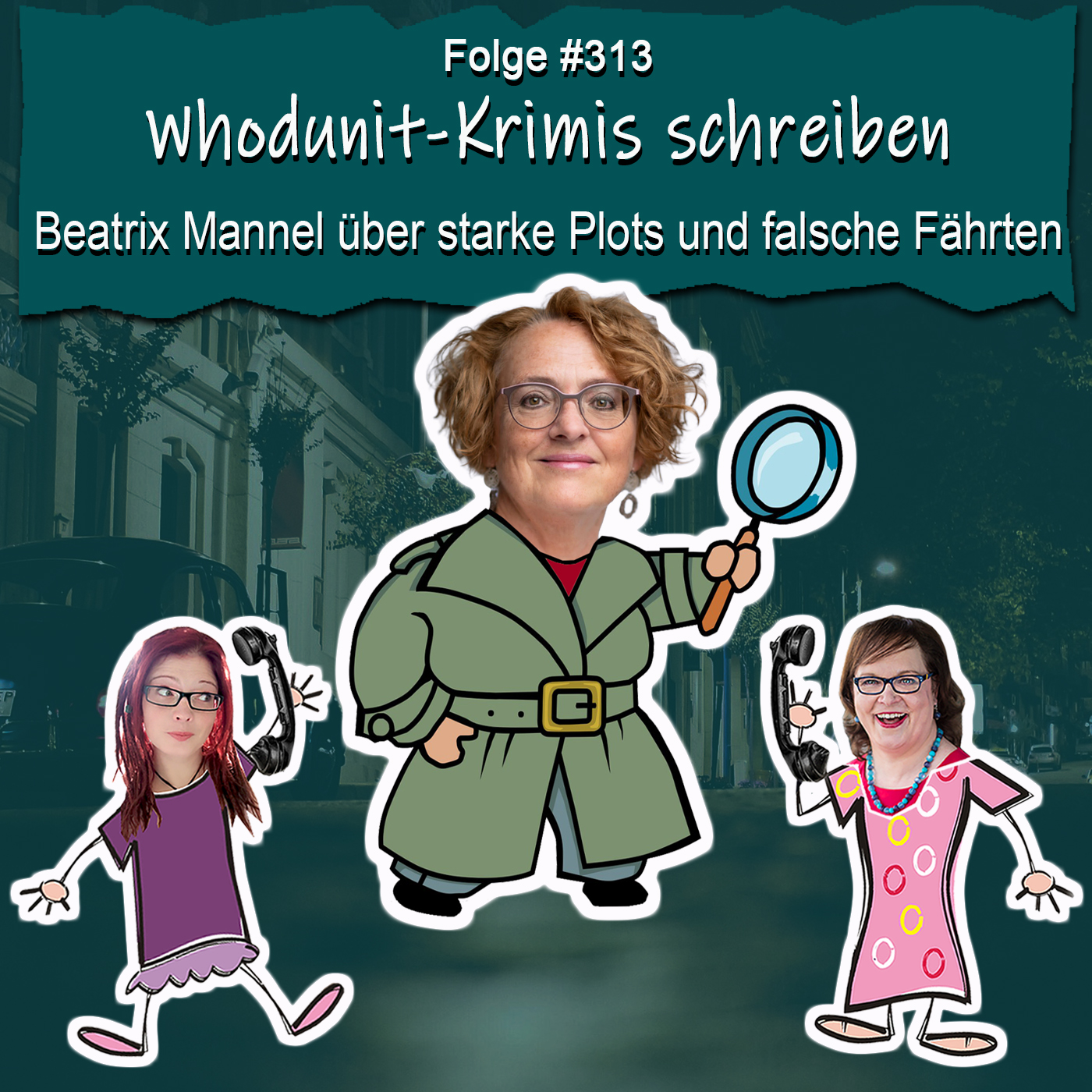 Whodunit-Krimis schreiben: Beatrix Mannel über starke Plots und falsche Fährten