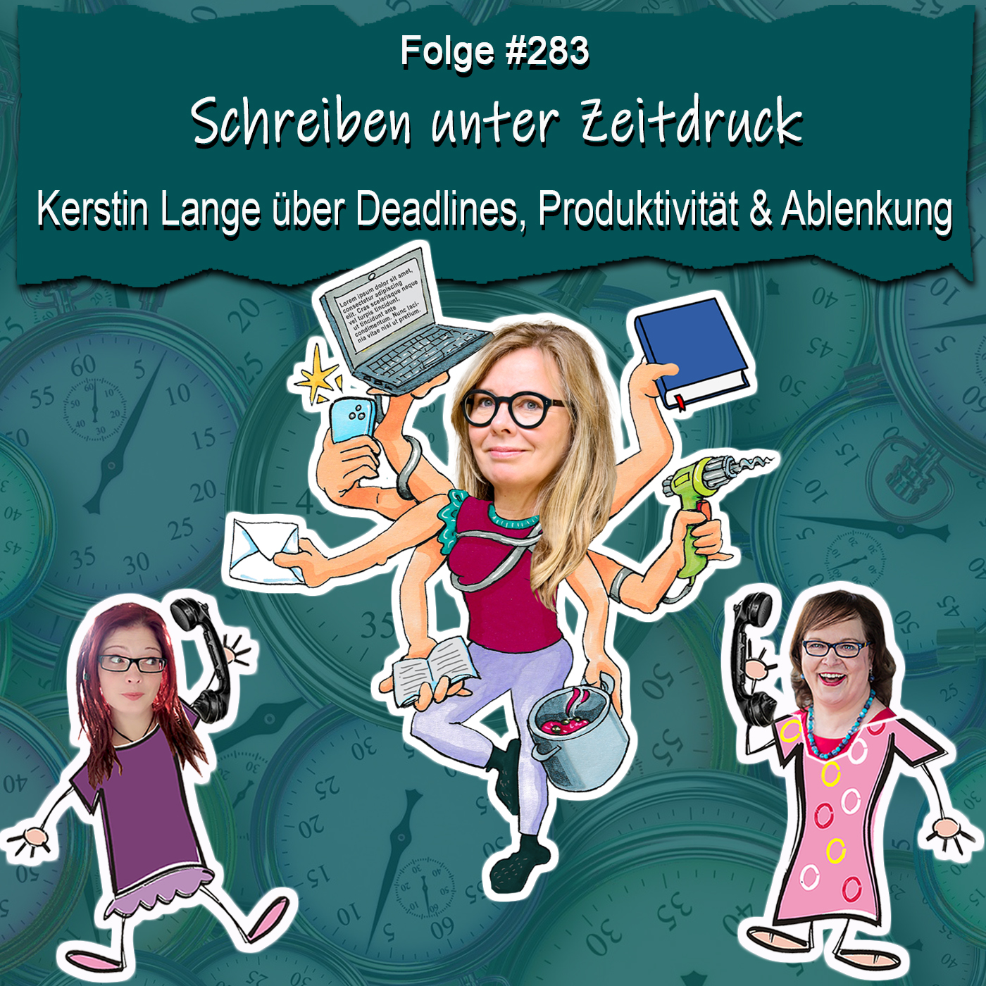 Schreiben unter Zeitdruck: Kerstin Lange über Deadlines, Produktivität & Ablenkung