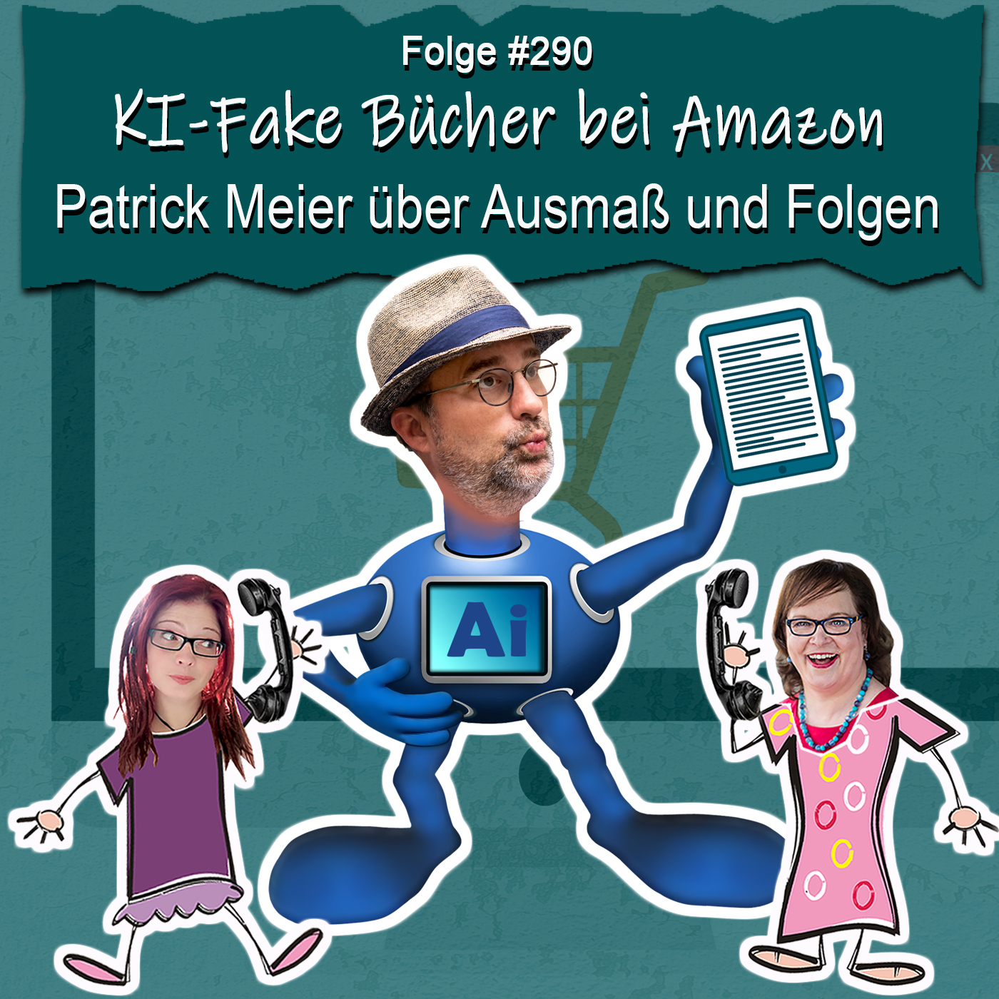 KI-Fake Bücher bei Amazon – Patrick Meier über Ausmaß und Folgen