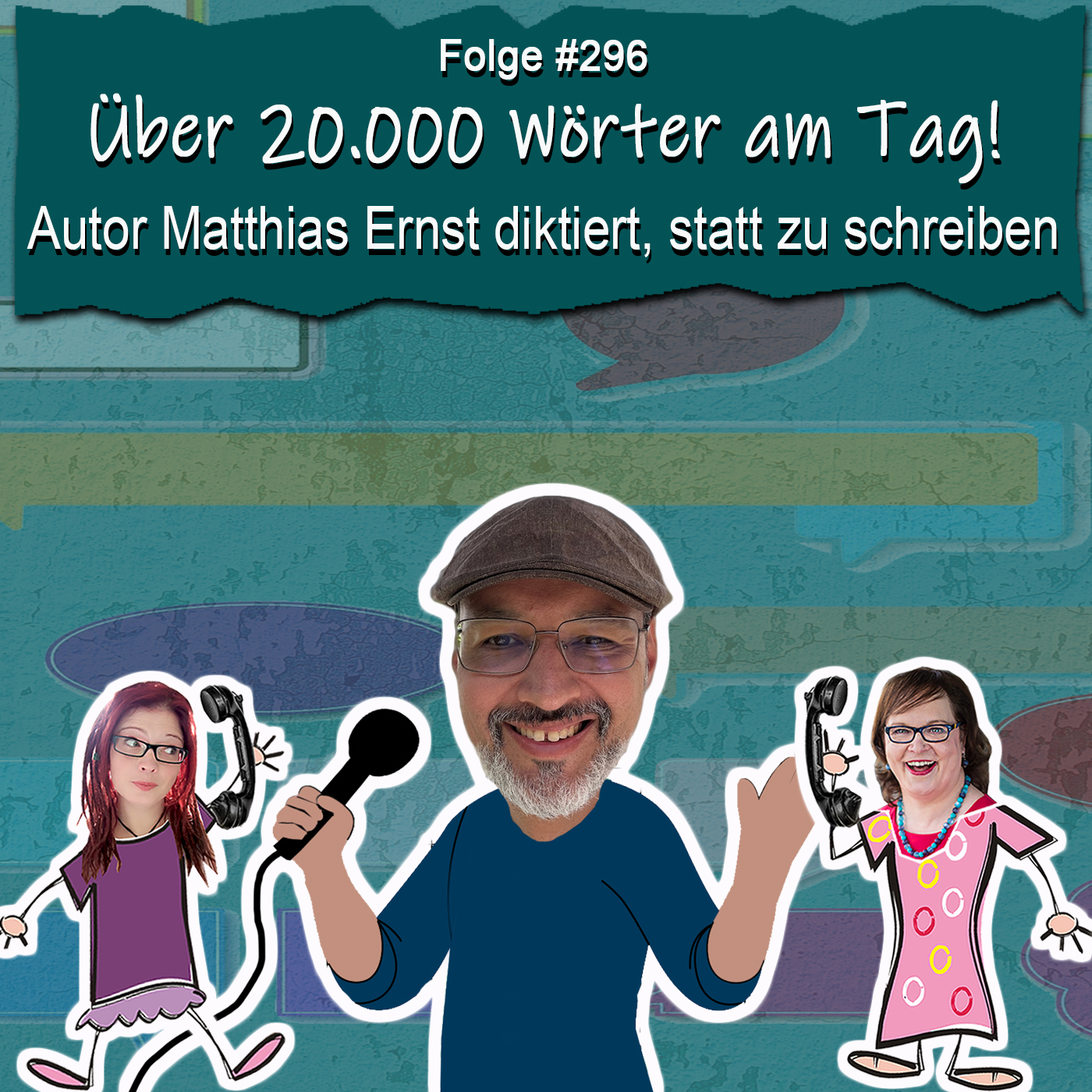 Über 20.000 Wörter am Tag! Autor Matthias Ernst diktiert, statt zu schreiben