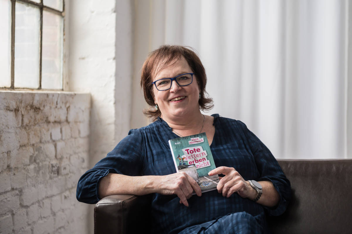 Vera Nentwich, Autorinnenfoto zu Tote Vettern erben nicht, Foto: Thomas Nentwich