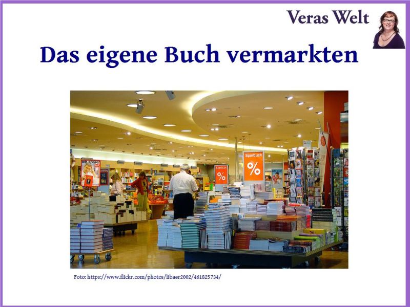Vortrag Buchmarketing