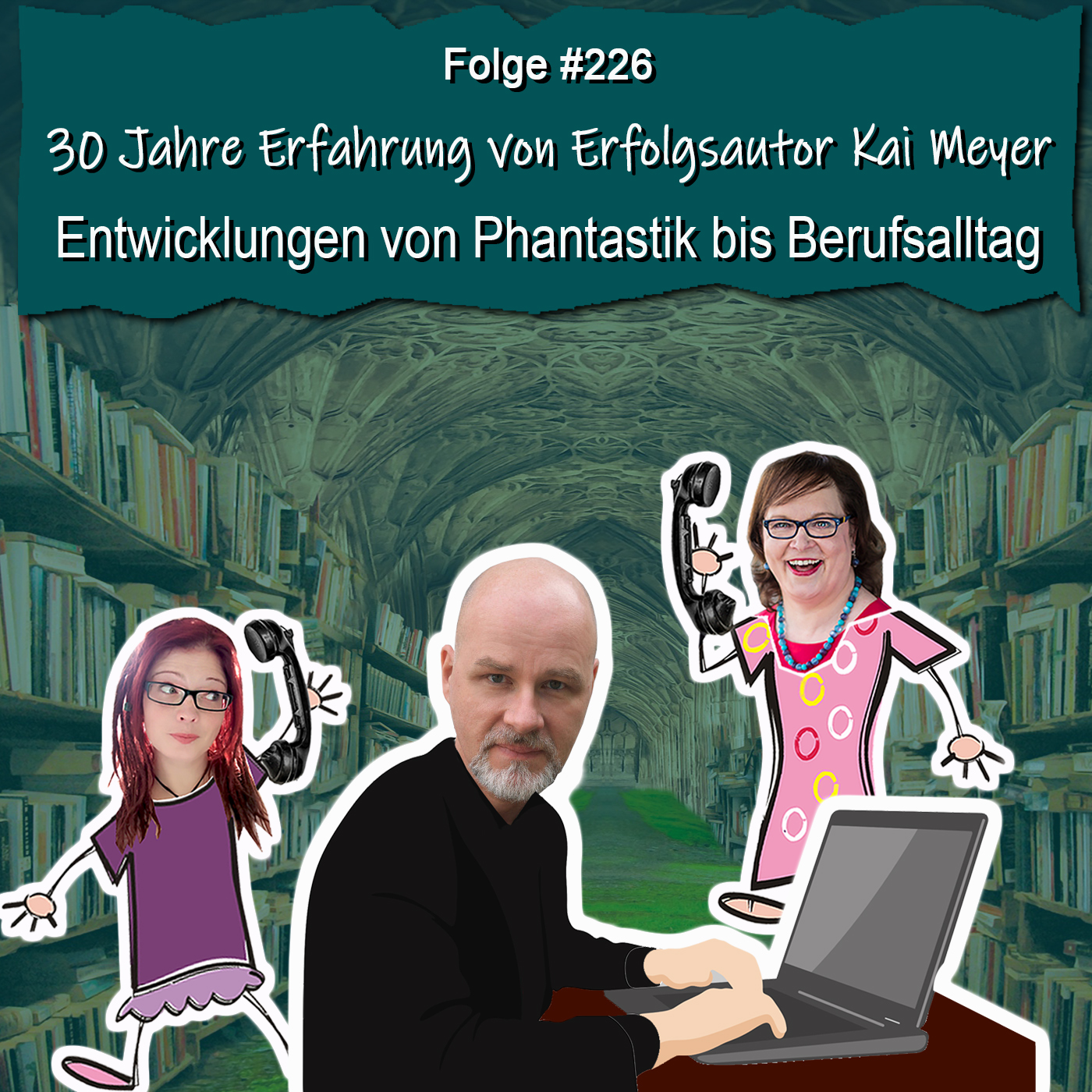 DZVDT 226 - 30 Jahre Erfahrung von Erfolgsautor Kai Meyer: Entwicklungen von Phantastik bis Berufsalltag