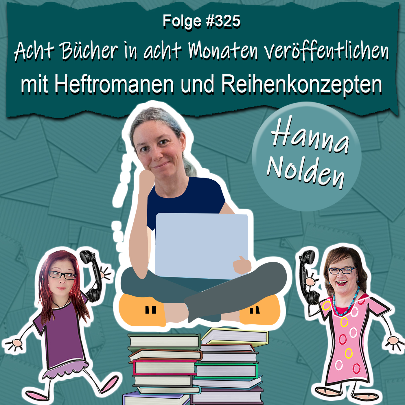 Acht Bücher in acht Monaten veröffentlichen mit Heftromanen und Reihenkonzepten