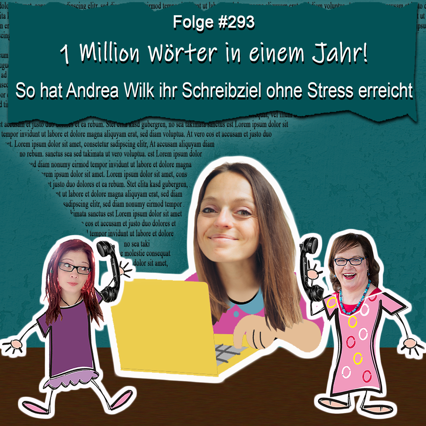 1 Million Wörter in einem Jahr! So hat Andrea Wilk ihr Schreibziel ohne Stress erreicht