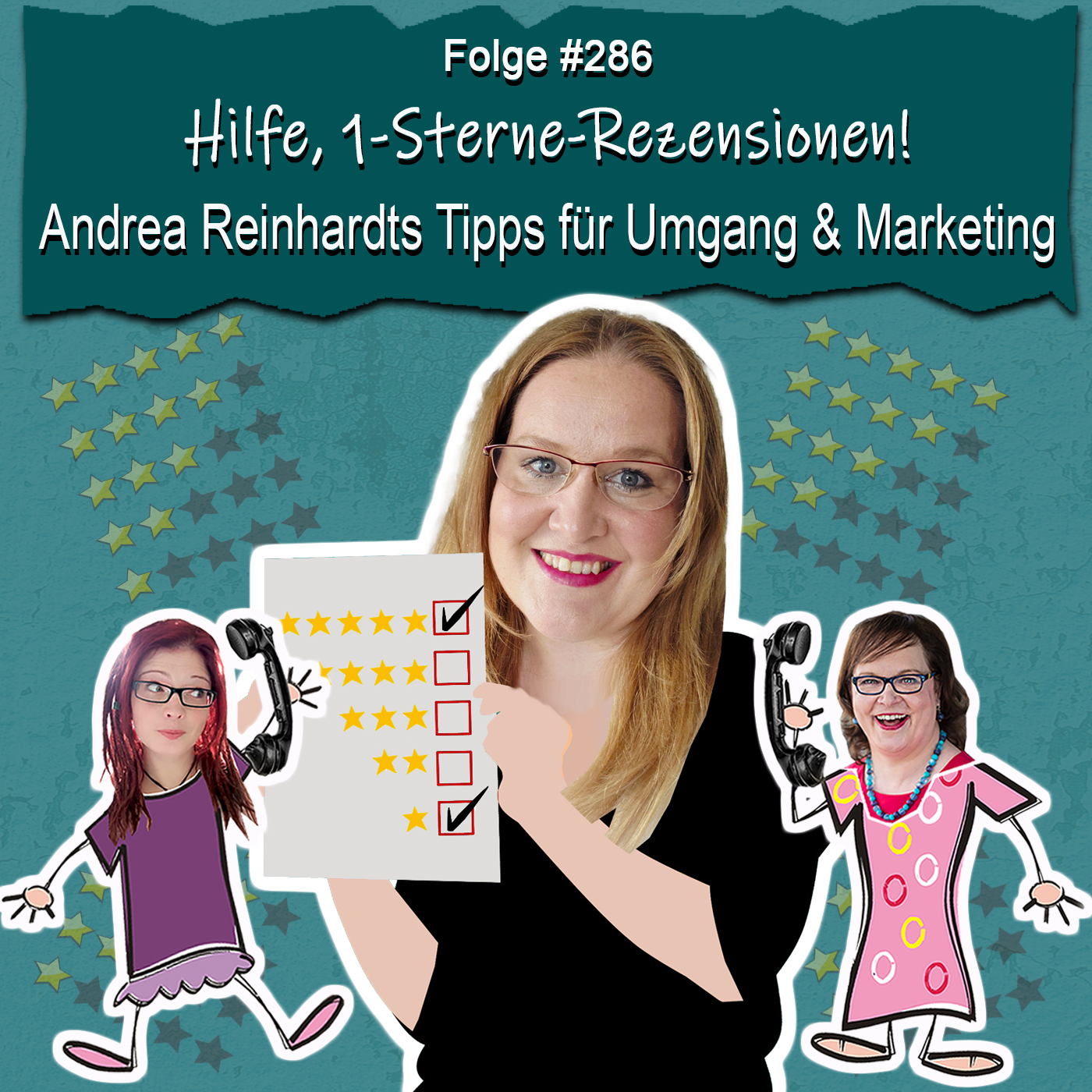 Hilfe, 1-Sterne-Rezensionen! Andrea Reinhardts Tipps für Umgang & Marketing